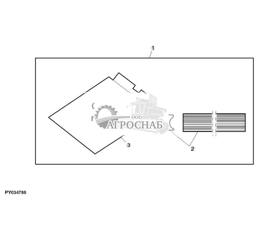 Напольная пластина, центральная 